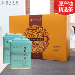 蓝天茗茶 2016年新茶 信阳毛尖 明前特级绿茶嫩芽 茶叶礼盒装200g