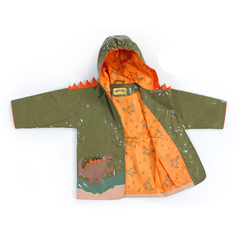 儿童雨衣环保恐龙造型儿童雨衣雨披韩国时尚男童小童幼儿宝宝雨衣