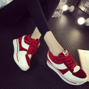 Fall 2015 new Korean Air shoes women strap casual shoes high sneaker shoes child