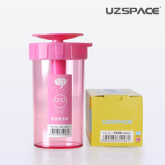 uzspace/优之正品多功能防近视水杯学生必备水杯便携防漏300ML