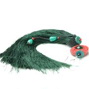 Valentine''s day gift original ethnic ethnic jewelry handmade DIY long tassels earring female 0206854