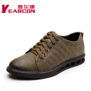 YEARCON/Kang authentic men shoes new style leather men's casual shoes comfortable wear shoes