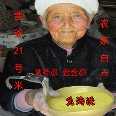88岁奶奶吃的米山西吕梁农家自产黄小米宝宝米月子米无色素无化肥
