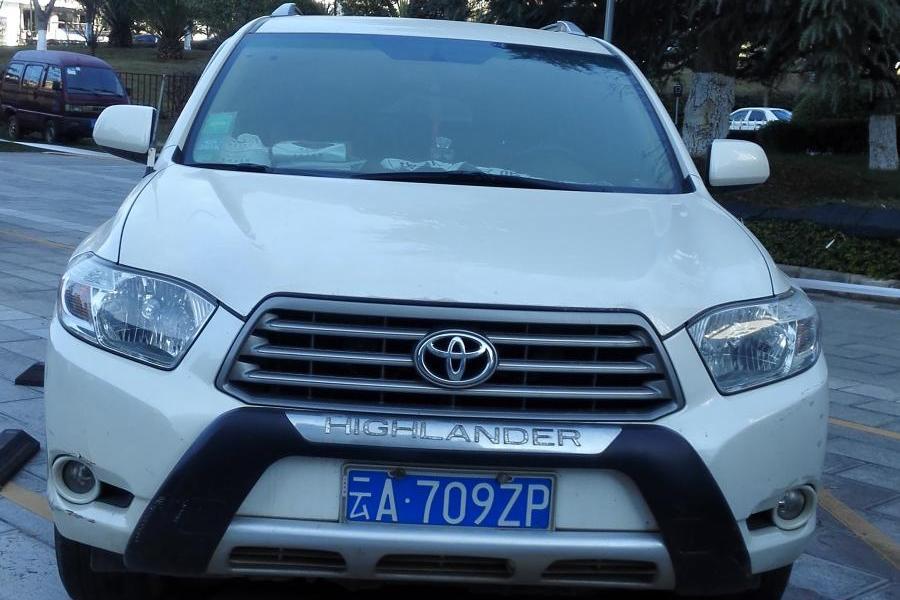 【第一次拍卖】云a709zp丰田汉兰达gtm6480adl小型客车一辆