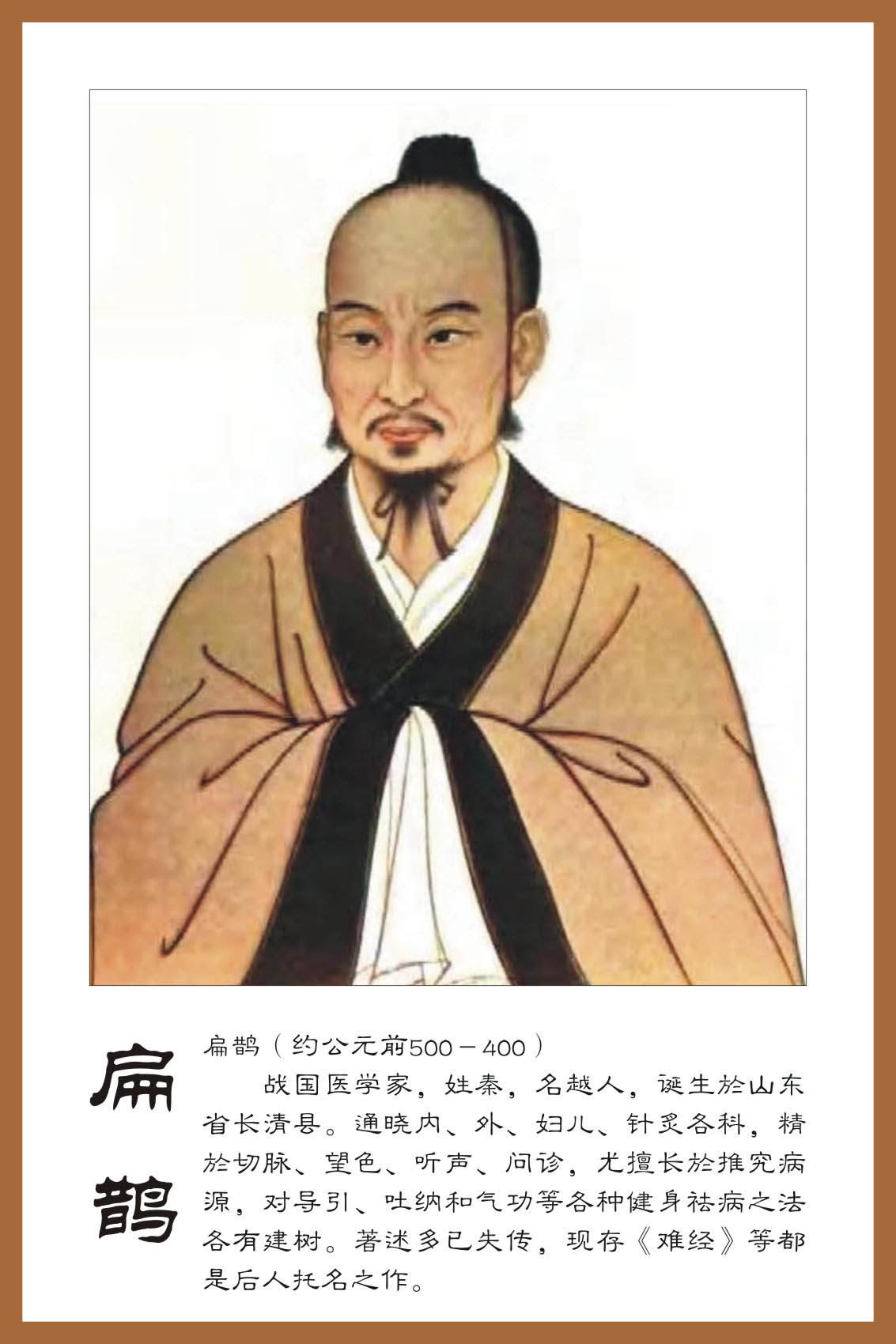 海报印制展板写真喷绘贴纸中医文化古代医师写真