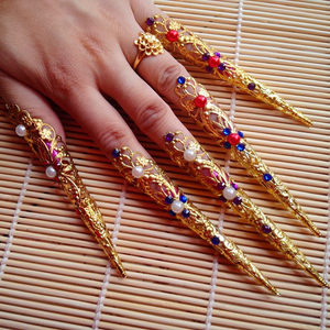 千手观音指甲套舞蹈配饰品图片