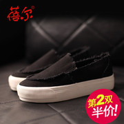 Becky Le Fu shoes women, sneakers women's shoes platform lazy autumn shoes low cut shoes platform 2015 new light shoes