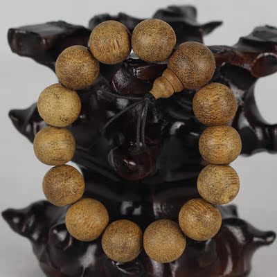 越南沉香佛珠手串 15.9mm*14颗 j10029【伽南香梓】