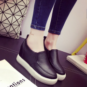 Spring 2016 the new increase in the Korean version of the invisible student Le Fu, thick-soled platform shoes shoes shoes women shoes