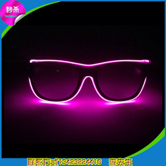 LED眼镜发光眼镜发光衣服激光手套荧光舞演出道具夜店专用新款led