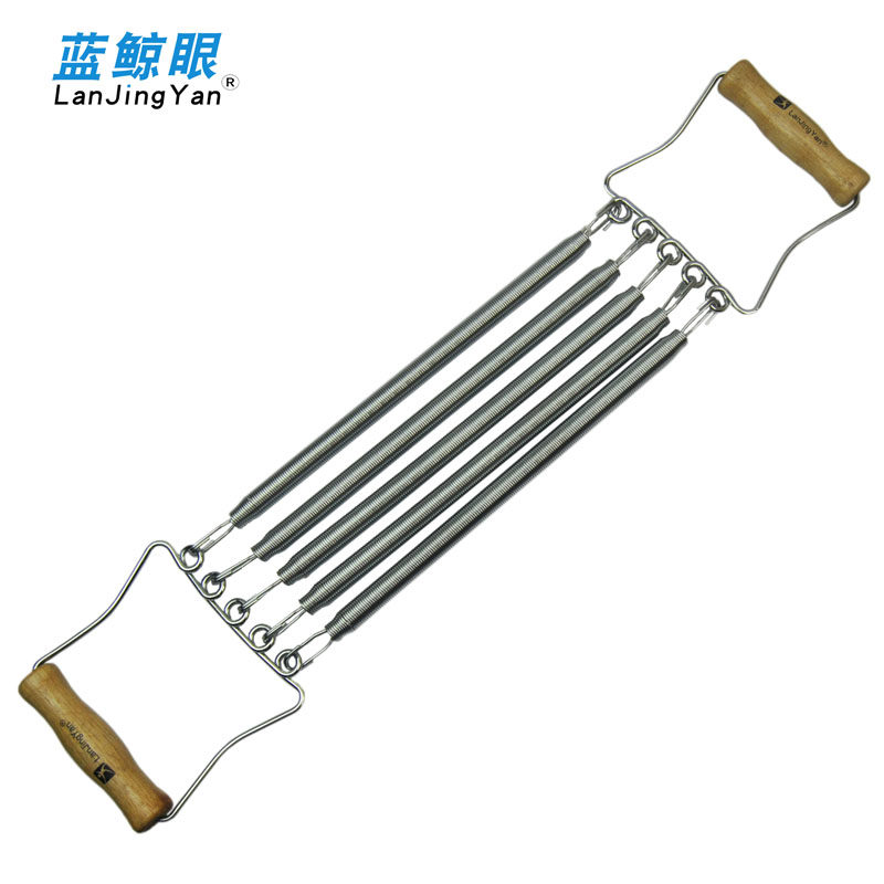 lanjingyan弹簧扩胸拉力器男女通用家用型力度可调练胸肌训练器材