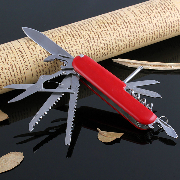 多功能组合刀户外旅行野营救生折叠刀具组合工具随身便携礼品小刀_救