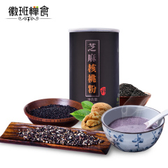 徽班 黑芝麻粉核桃粉五谷杂粮冲饮粉早餐粉代餐粉可干吃300g