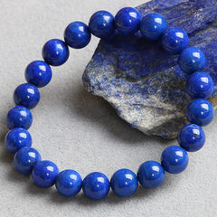 Pro-Bao Crystal natural Violet Blue lapis lazuli jewelry bracelets ladies bracelets collection level clearing price