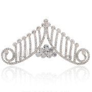 Good jewelry 2015 new Korean bridal tiara jewelry Crown rhinestone hair accessories Bridal Accessories