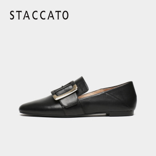 coach鞋碼9d STACCATO 思加圖2020穆勒鞋女單鞋9D901AM7 coach鞋子