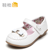 Shoebox shoe fall 2015 simple bows new girls shoes Velcro shoes 1115434100