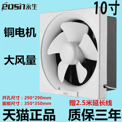 永生换气扇25P家用静音排风扇 10寸通风扇 卫生间厨房窗式通风器