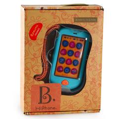美国正品B.Toys儿童感统玩具手机 Hiphone宝宝益智音乐录音电话