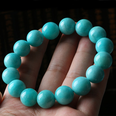 Crystal natural treasure Peru Amazonite bracelet high porcelain female for male patrons seconds