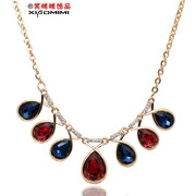 Package mail smiling temperament spring/summer pendant necklace women short Korea women''s clavicle chain accessories clothing accessories women