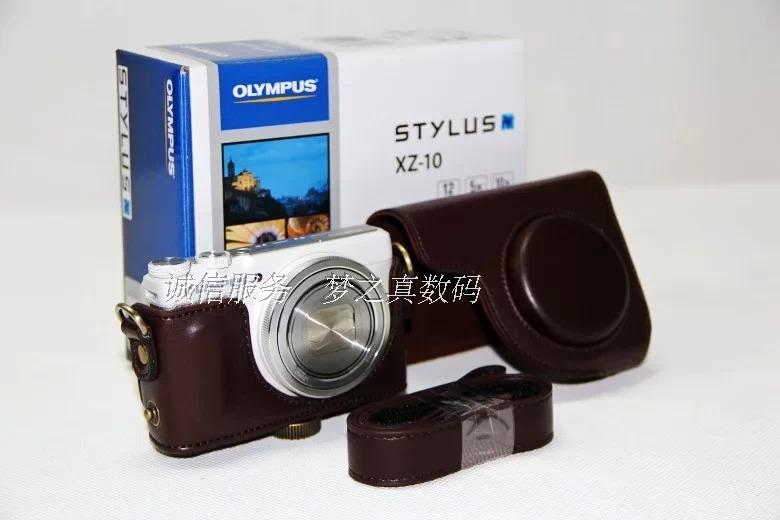 奥林巴斯XZ10相机包 XZ-10专用皮套SH-1 SH1 SH2保护套摄影包