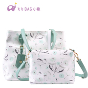 Little elephant bags bag 2016 new fresh casual large-capacity portable single shoulder mother-daughter package for 1876