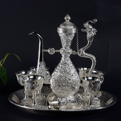 寸发标大师亲制九龙壶套装大号