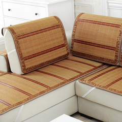 法兰绒沙发垫冬季加厚毛绒现代简约沙发套布艺欧式实木全盖防滑巾