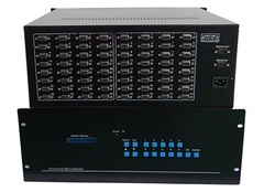 VGA矩阵24进24出 显示信号切换器 视频矩阵 VGA24*24视频控制器
