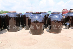 宜兴陶瓷黑釉酒坛酒缸50、100、150、200、300、400、500、1000斤