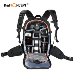 K&F专业摄影包双肩包单反包大容量佳能尼康相机包防震数码背包