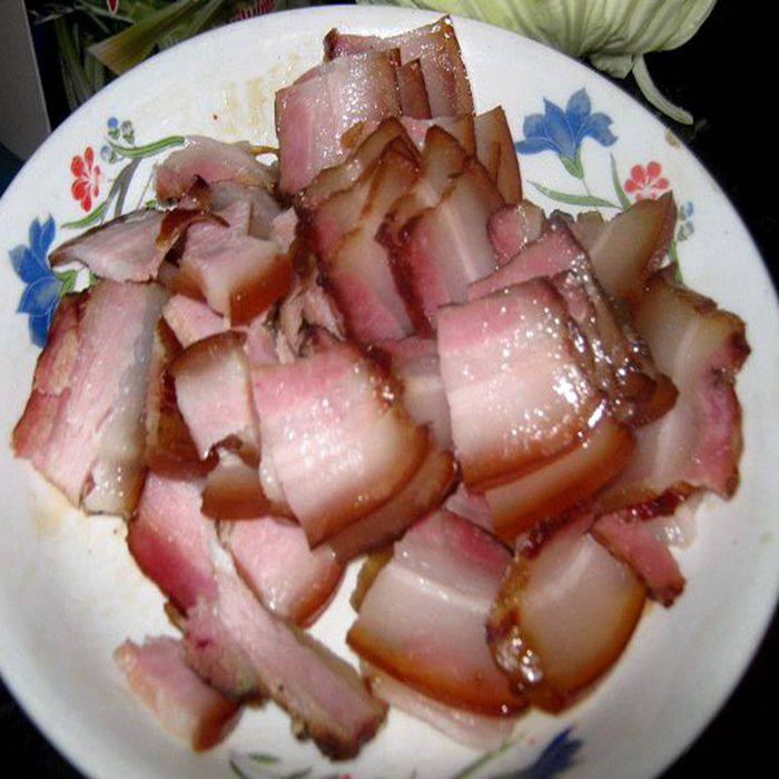 Streaky Bacon Experience loaded 200 Sichuan Province Farm specialty manual Homemade cigarettes Orthodox school Bacon 2in the Agri rice/Dried foods/Condiment , Dried foods/Meat Dry , Smoked December/Sausage/Ham products , December/Bacon category - from Buy2taobao.com to provide professional Taobao agent buy service