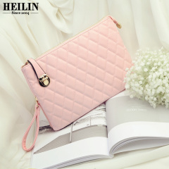 Hey, Linda bag fashion hand bag tide girls Messenger bag simple famous carry one-shoulder evening bag rhombic