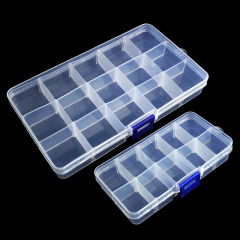 Loose beads accessories tool box cover transparent plastic storage box wenwan bead bracelets accessories finish box