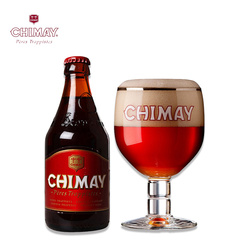 比利时原装进口修道院啤酒 智美红帽啤酒 CHIMAY RED  330ml