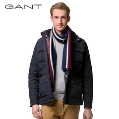 GANT/甘特2016冬季新品 男士净色时尚休闲棉服男款偏厚外套74279