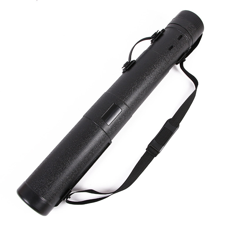 包邮 小号皮纹画筒 加厚伸缩图纸筒塑料画桶 收藏筒海报筒