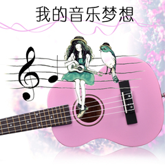 吉他手Guitaristjita小吉他ukulele23寸尤克里里乌克丽丽初学吉他