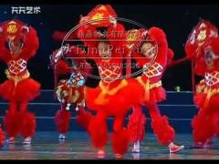 小荷风采天地人和共吉祥表演服元旦儿童中国结表演服中国娃娃服装