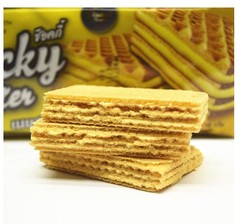 促销包邮 泰国原装chocky butter黄油奶油威化饼干 黄油口味504g