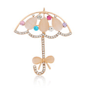 Pack post umbrellas elegance Butterfly Korea Korean rhinestones brooch brooch pin fashion jewelry beauty