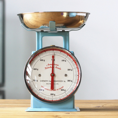 稻谷dulton金属机械厨房复古烘焙计量秤不锈钢秤盘台秤