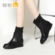 New round head shoe shoebox2015 winter 1115607046 high women boots casual boots