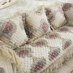 欧式沙发垫布艺高档奢华四季通用真皮客厅组合沙发套全包定做贵妃