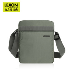LEXON法国乐上纯红色绿色灰色商务休闲单肩斜挎小包男女士-LN3006