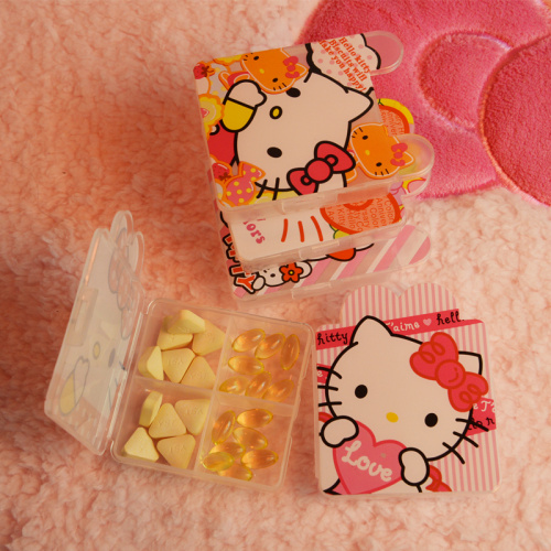 Hello kitty KT貓 多格小藥盒 口香糖收納盒 迷妳硬幣收納盒在類目 收納整理, 家庭收納用具, 收納盒, 藥盒中 - 來自Buy2taobao.com提供專業的淘寶代購服務