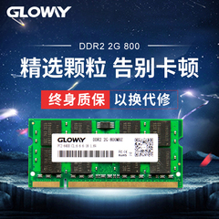 Gloway光威DDR2 2G 800笔记本内存条二代电脑内存兼容667 533