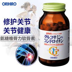 ORIHIRO立喜乐 日本进口纯植物氨基葡萄糖氨糖维骨力软骨素颗粒片