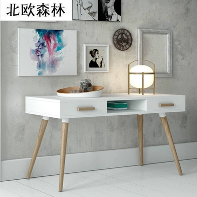 Study Tables The Nordic Forest Minimalist Solid Wood Study Table